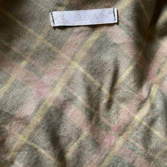 Cotton olive blazer - Picture 6 of 6